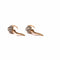 Boucles d'oreilles Boucles d'oreilles dormeuses en or et diamants en rose 58 Facettes