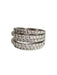 54 DE BEERS ring - 18k white gold and diamond ring 58 Facettes