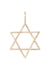 Pendentif Pendentif or jaune Maguen David 58 Facettes 092211