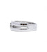 Bague 57 Bague or blanc diamant 58 Facettes 220465R