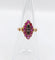 Bague 49 Bague marquise antique en or rose 18k et diamants taille rose rubis 58 Facettes A06448