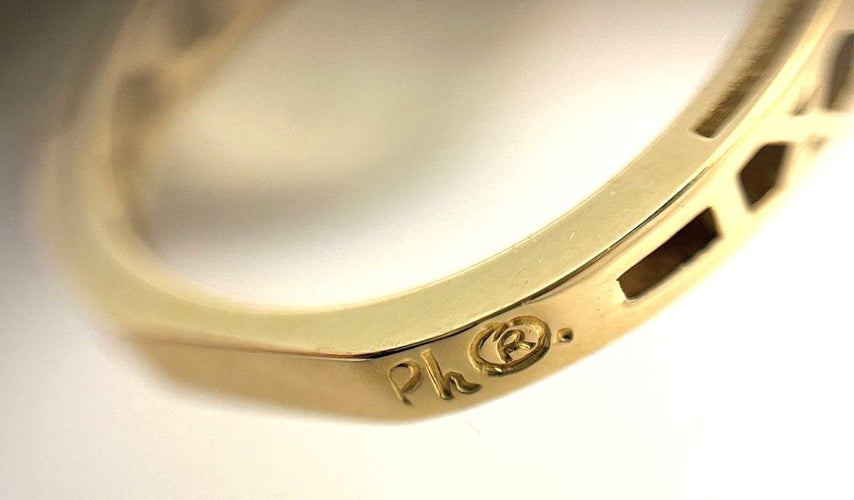 Bague 53 TOURNAIRE Paris, French Kiss, bague or jaune améthyste 58 Facettes 123577.07