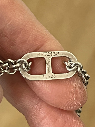 Collier Hermès - Collier Sautoir Collection Azur 58 Facettes