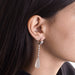 Earrings Quartz Diamond Earrings 58 Facettes Q904A