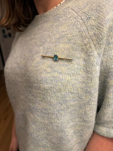 Broche Broche en or et pierre synthétique 58 Facettes