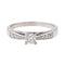 Bague 60 Bague Solitaire Or blanc Diamant 58 Facettes 3641117CN