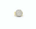 Bague Bague en or jaune sertie de diamants 58 Facettes 5733