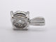 Pendentif Pendentif en or blanc avec diamants 58 Facettes 2156