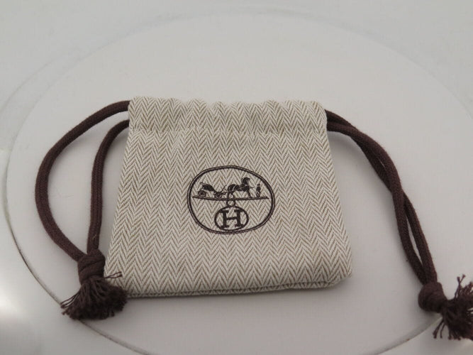 Bracelet bracelet HERMES chaine d'ancre gm h101672b 12 maillons argent 70gr 58 Facettes 271653