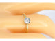 Bague Bague en or avec un diamant taille brillant 58 Facettes 2091