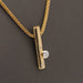 Necklace 18-karat gold necklace with diamonds 58 Facettes E360679