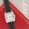 Bracelet Cartier Santos Galbée Automatic - Silver roman dial - LM 58 Facettes
