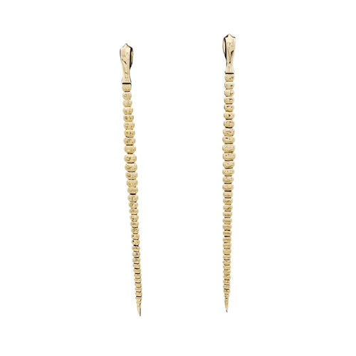Boucles d'oreilles Boucles d'oreilles TIFFANY & CO x Elsa Peretti, « Snake » », or jaune. 58 Facettes 35090