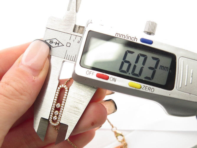 Bracelet bracelet MESSIKA baby move pave 04325 t13-14 en or rose 18k diamants 58 Facettes 270292