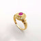 Bague 48 Bague or rubis & diamants 58 Facettes