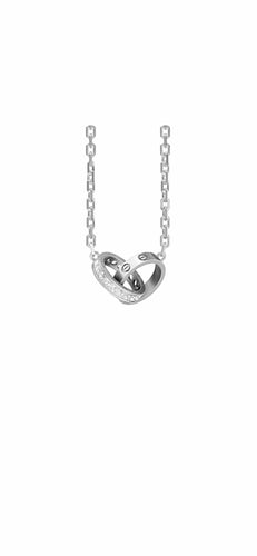 Collier Cartier Love or gris et diamants