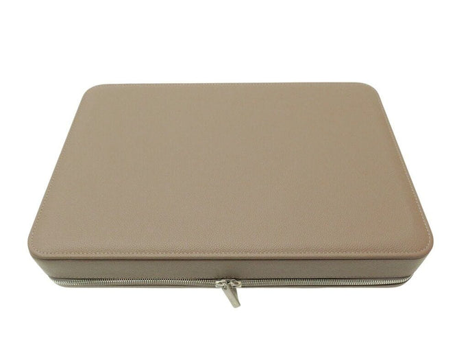 rare etui de voyage pour 12 montres ROLEX en cuir + boite  travel case