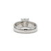 Bague 52 Solitaire or blanc 1,05 ct H VS1 58 Facettes 240017R