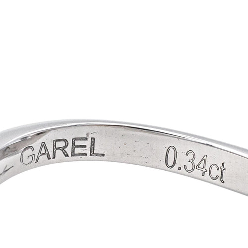 Bague 51 Bague Solitaire Or blanc Diamant 58 Facettes 4151685RV