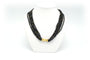 Collier Collier en perles d'hématite, diamants et or jaune 58 Facettes 13822