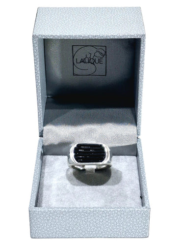 Bague 59 Lalique - Bague L'Homme Alpha 58 Facettes