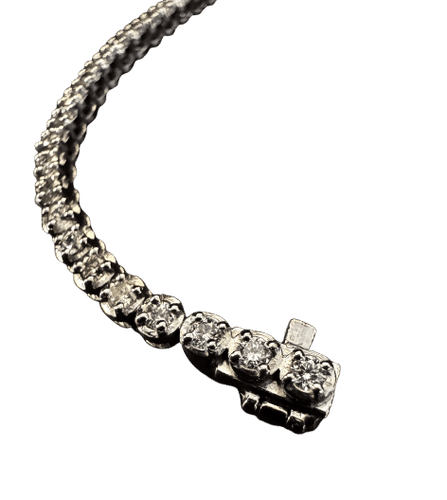 Bracelet Bracelet de tennis avec diamants 58 Facettes