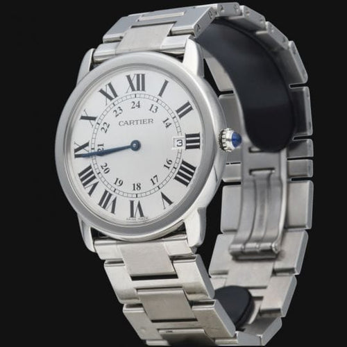 Montre Cartier Montre Ronde De Cartier 58 Facettes MT40115