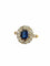 Bague 54 Bague ancienne en or 18 carats saphir et diamants 58 Facettes