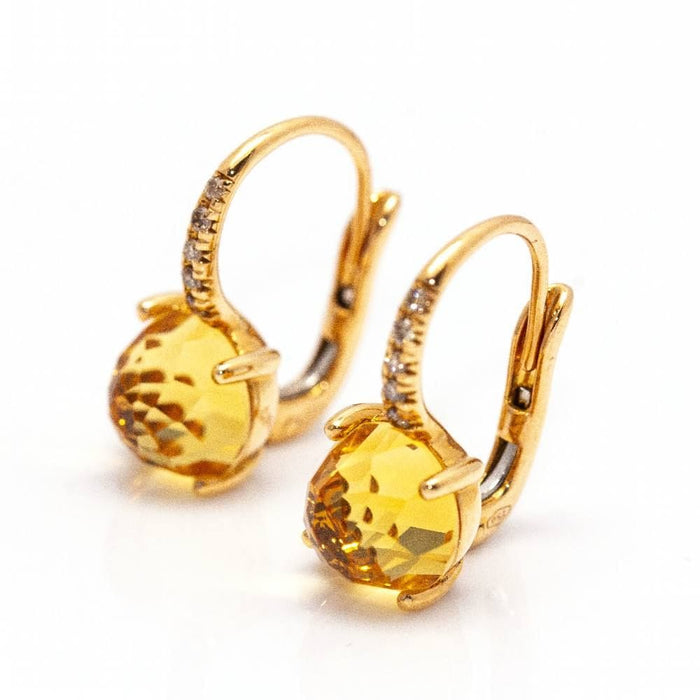 Boucles d'oreilles Boucles d'oreilles MIMI MILANO en Or et Citrine 58 Facettes D361626UZ