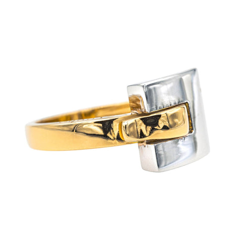 Bague 53 Guy Laroche Bague  Or jaune, Or blanc 58 Facettes 4036612CN