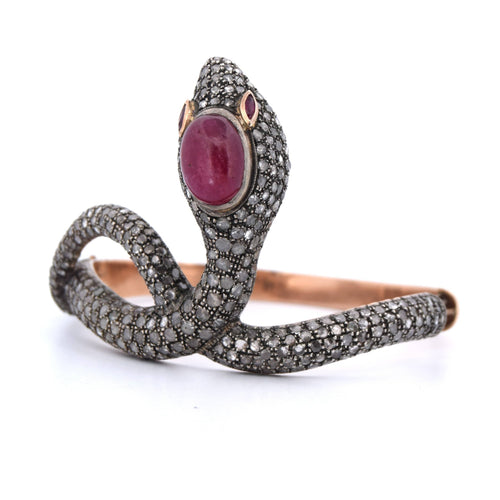 Bracelet BRACELET EN OR ET ARGENT 14KT 58 Facettes