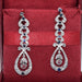 Boucles d'oreilles ORECCHINI en or blanc avec diamants et safran 58 Facettes