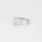 Bague 56 DINH VAN - Menottes - Bague or blanc et diamants 58 Facettes 250011