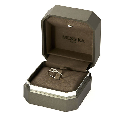 Bague 52 Messika Bague Move Uno Pavée en Or blanc 18k 58 Facettes 58FC16