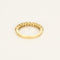 Bague 53,5 Bague semi-alliance en Or jaune et diamants 58 Facettes TAR1278X2