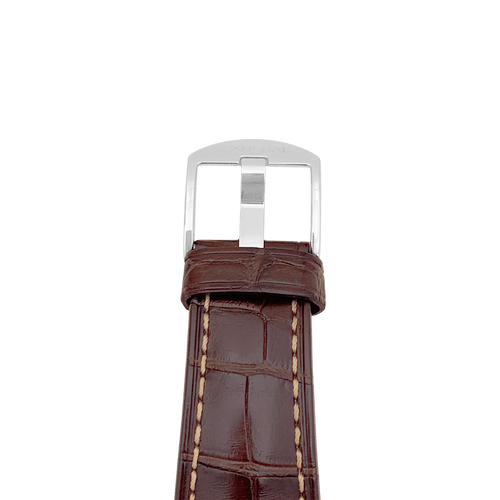 Montre Montre "Panerai Luminor Due", acier, cuir. 58 Facettes 34678