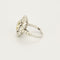 Bague 54 Bague en Or blanc et diamants 58 Facettes LJ-100