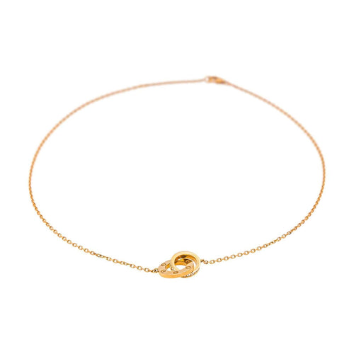 Collier Cartier Collier Love Or rose Diamant 58 Facettes 4944058RV
