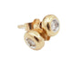 Boucles d'oreilles Boucles d'oreilles en or jaune 750 et diamants 58 Facettes