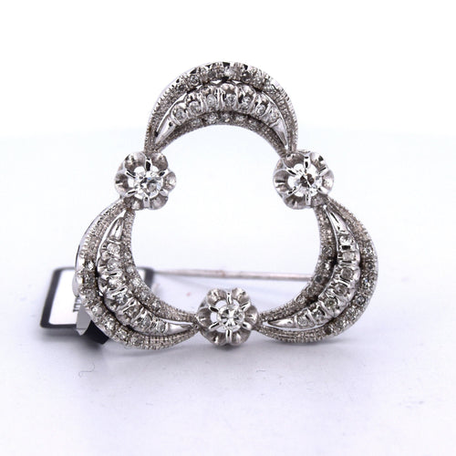 Broche BROCHE ANTIQUE - FIN DES ANNÉES 1800 58 Facettes