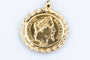 Pendentif Pendentif pièce de 20 francs or – Napoléon III (1867) montée en médaillon 58 Facettes PDNAPIIICC1388-1