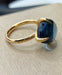 Bague 53.5 POMELLATO - Bague collection Veleno en or jaune et topaze bleue 58 Facettes