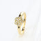 Anillo en oro amarillo con diamantes 58 Facettes 129058B