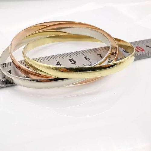 Bracelet tricolore 18 carats
