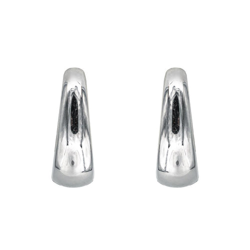 Boucles d'oreilles Créoles Or blanc