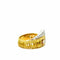 Bague 56 Bague or jaune et diamants 58 Facettes 1.0000206/1