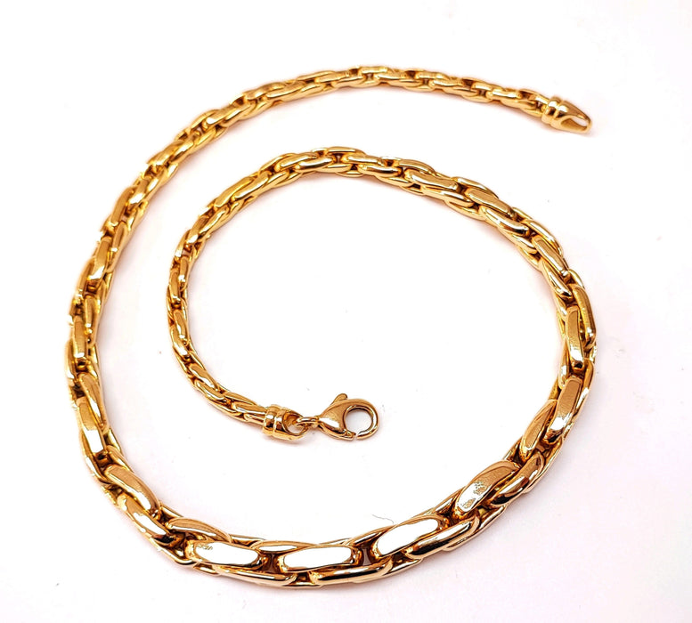 Collier Collier or jaune 18K 58 Facettes COL.PALMCAR-1054