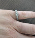 Bague Bague en or blanc et diamants 58 Facettes