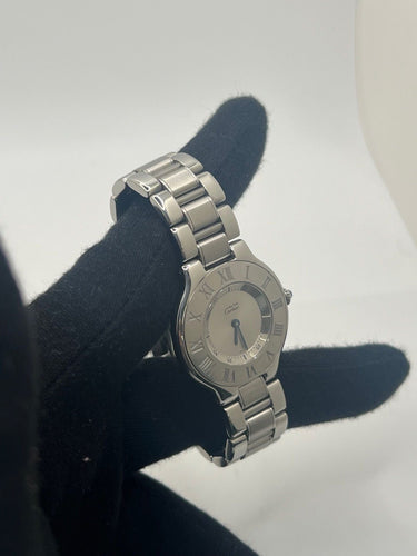 Montre Coffret complet Cartier 21 Must de Cartier 58 Facettes