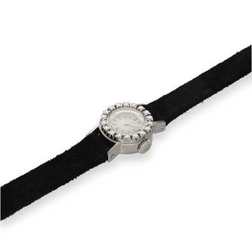 Montre PATEK PHILIPPE - Montre Dame or gris diamants – 1960's 58 Facettes